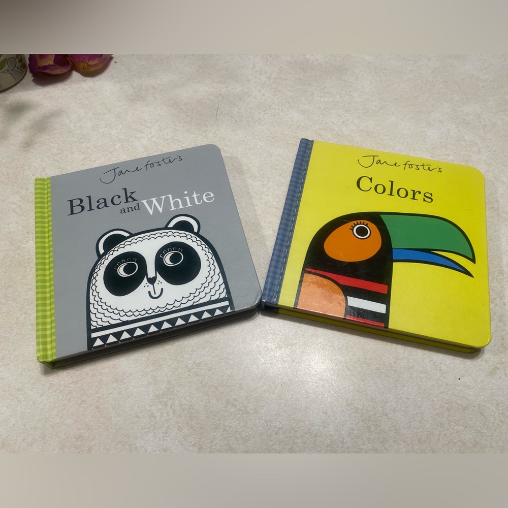 Jane Fosters Colors and Black & White Children’s Board Books